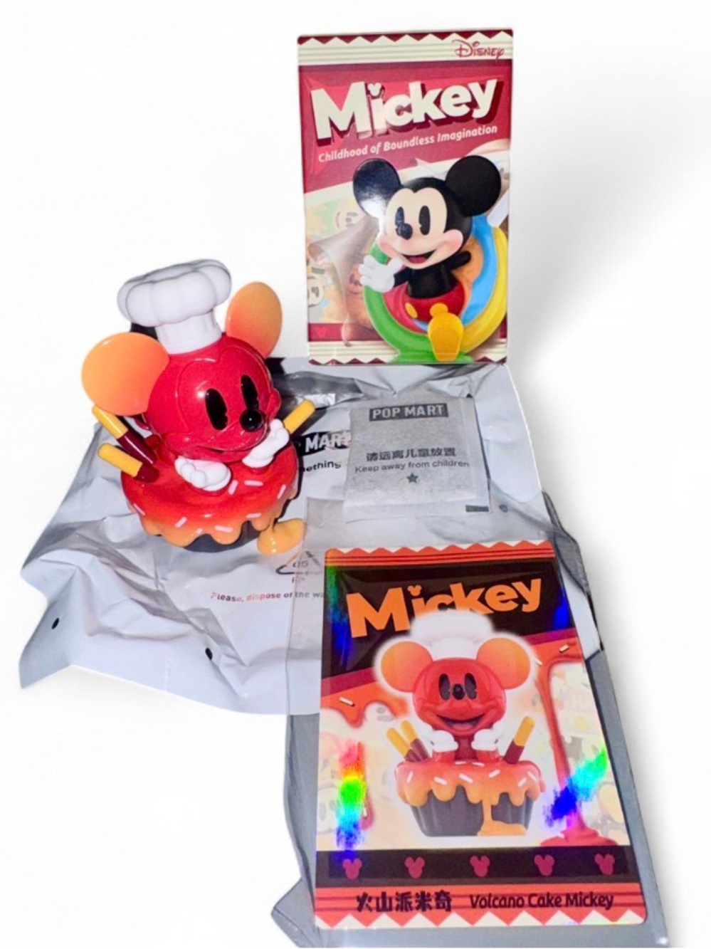 New POP MART x Disney Childhood of Boundless Imagination – Volcano Cake Mickey